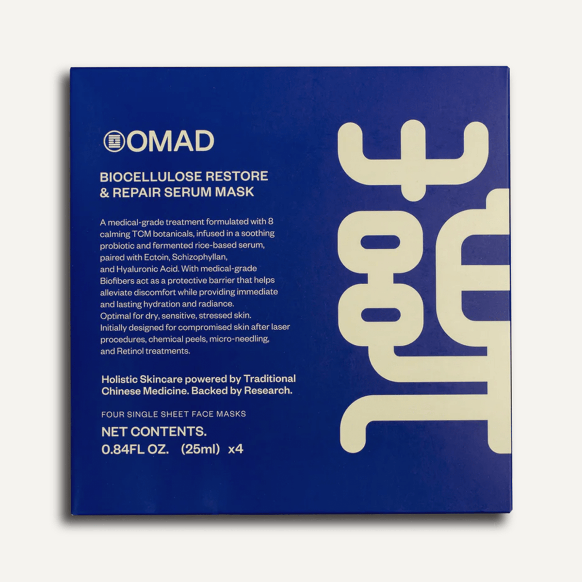 Bio Cellulose Restore & Repair Serum Sheet Mask - OMAD - Beauties Lab