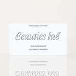 Digital Gift Card: Customized Treatment - Beauties Lab - Beauties Lab