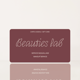 Digital Gift Card: Makeup Service - Beauties Lab - Beauties Lab