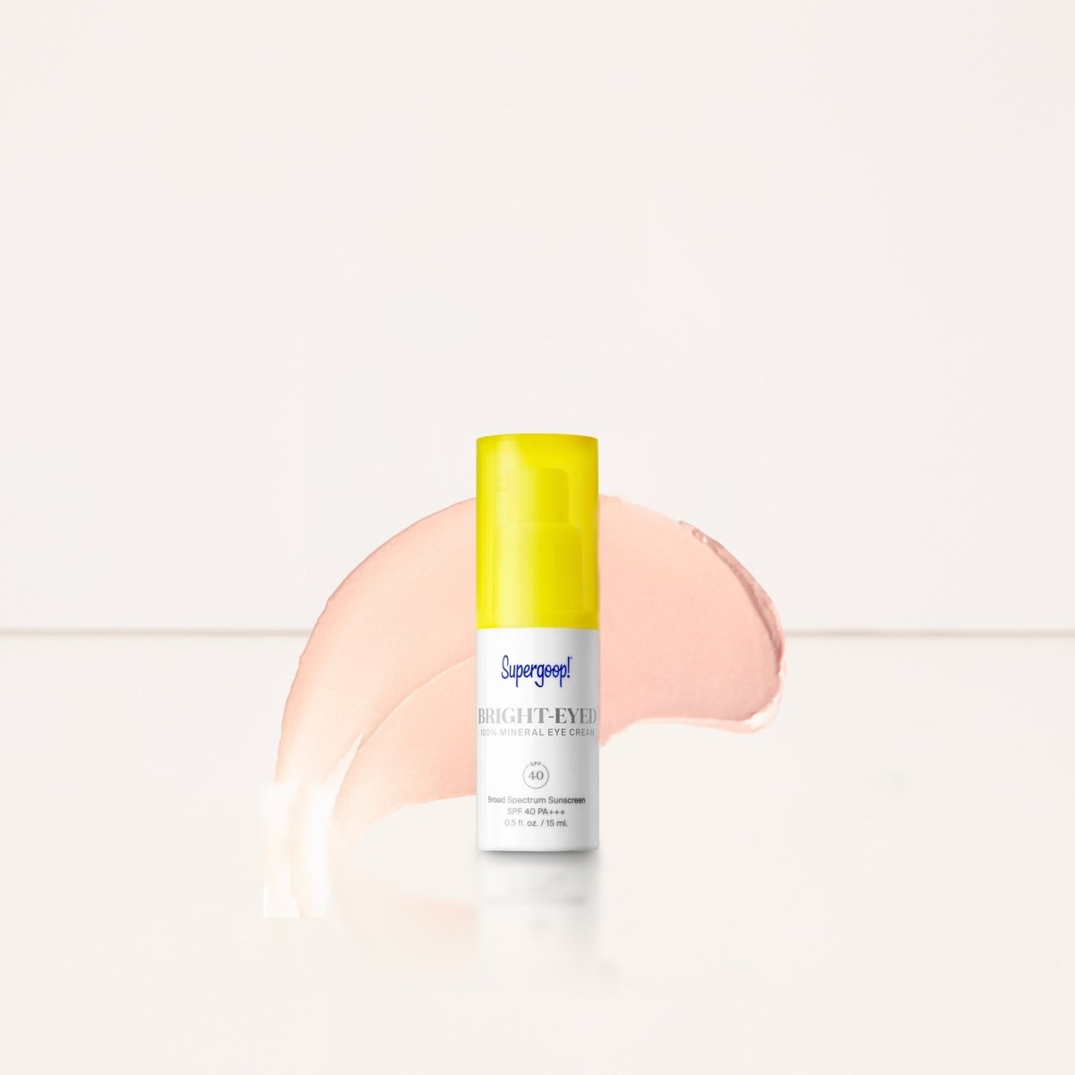 Bright-Eyed 100% Mineral Eye Cream SPF 40 - Supergoop - Beauties Lab