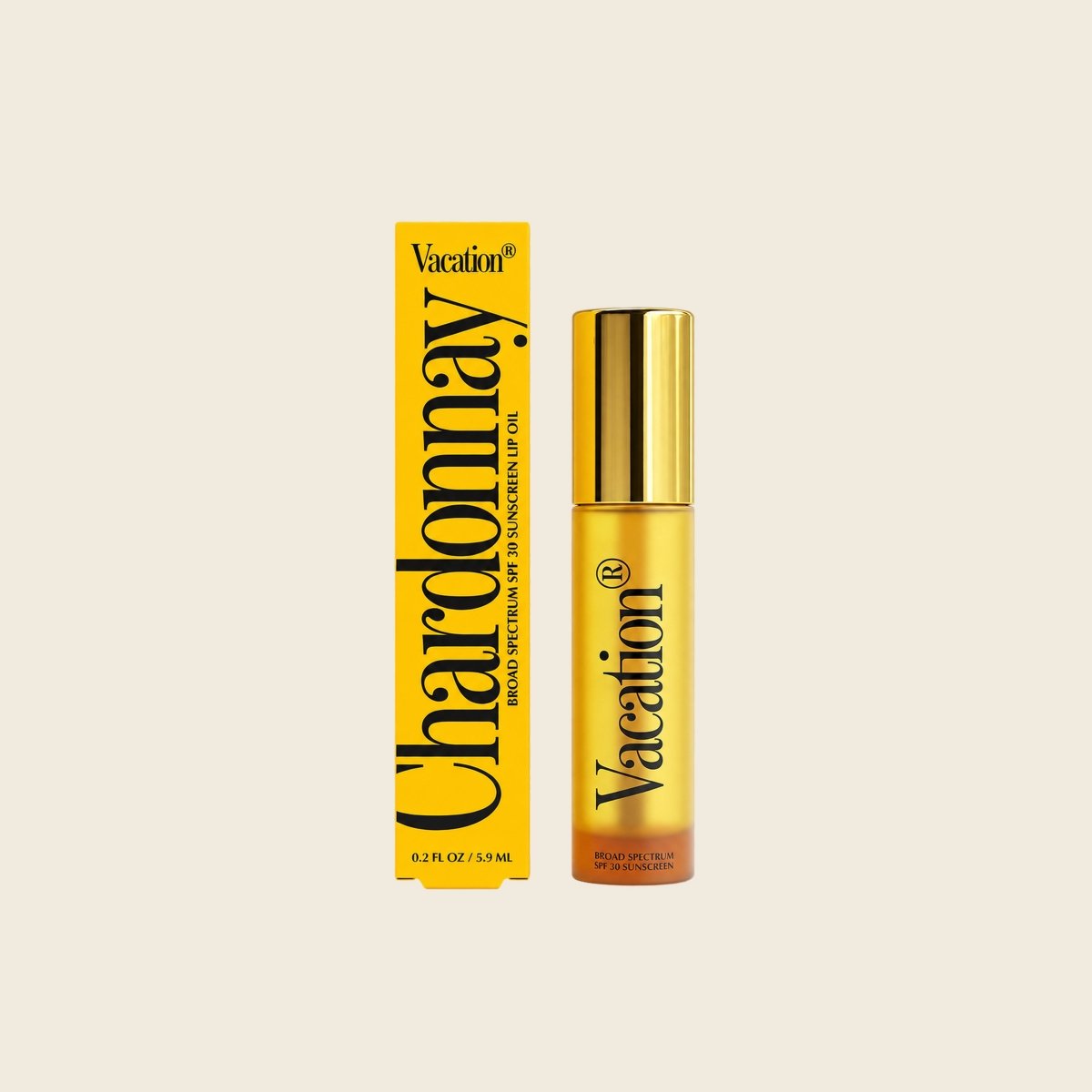 Chardonnay Lip Oil SPF 30 - Vacation - Beauties Lab
