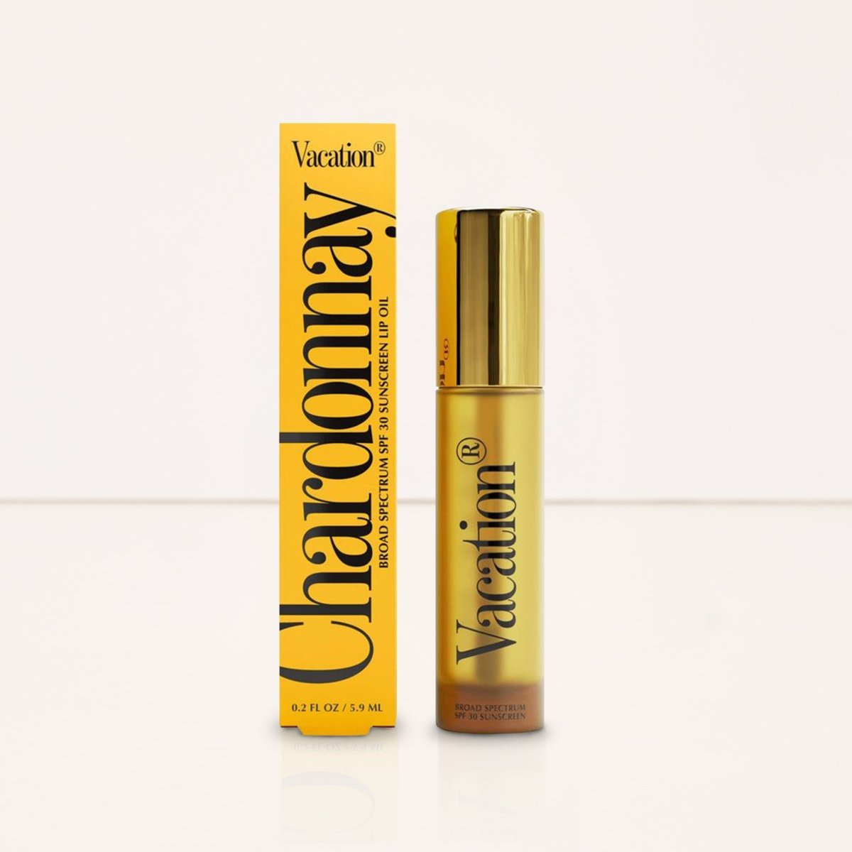 Chardonnay Lip Oil SPF 30 - Vacation - Beauties Lab