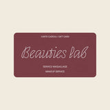 Digital Gift Card: Makeup Service - Beauties Lab - Beauties Lab