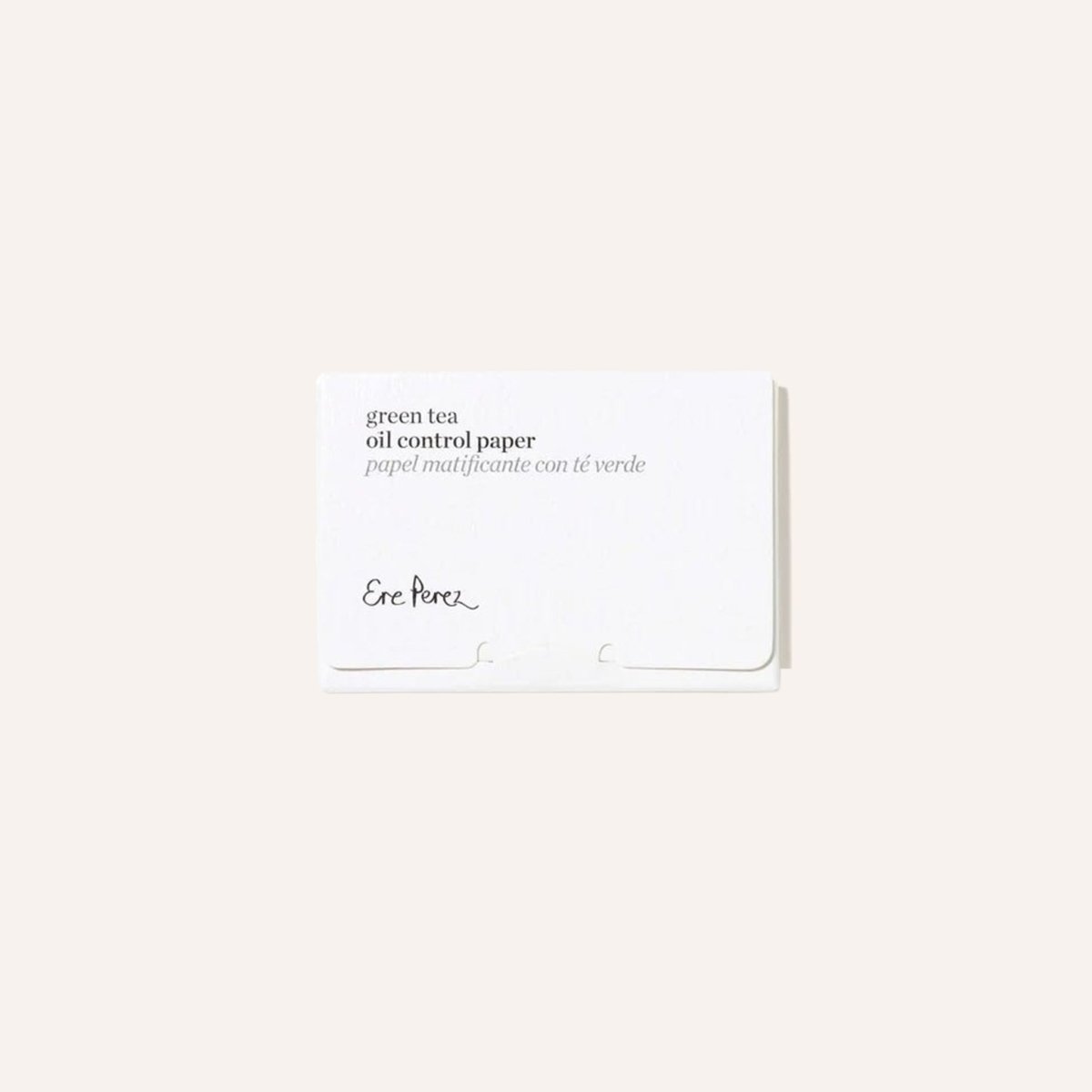 Green Tea Oil Control Paper - Ere Perez - Beauties Lab