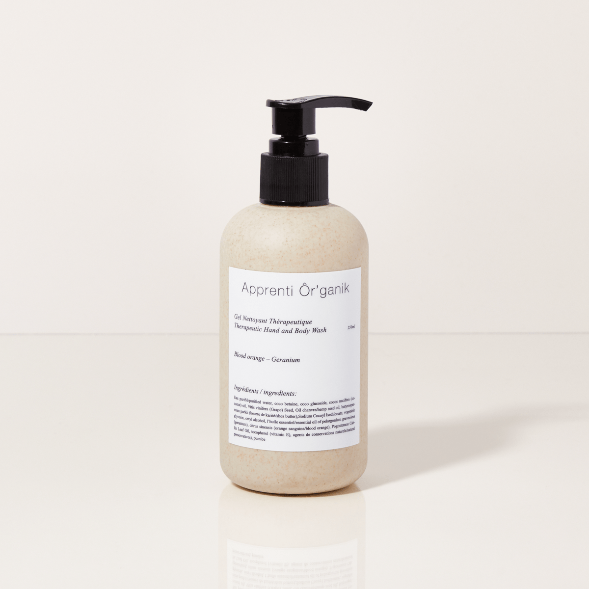 Hand & Body Cleansing Gel with Canadian Hemp & Organic Shea Butter - Apprenti Ôr'ganik - Beauties Lab
