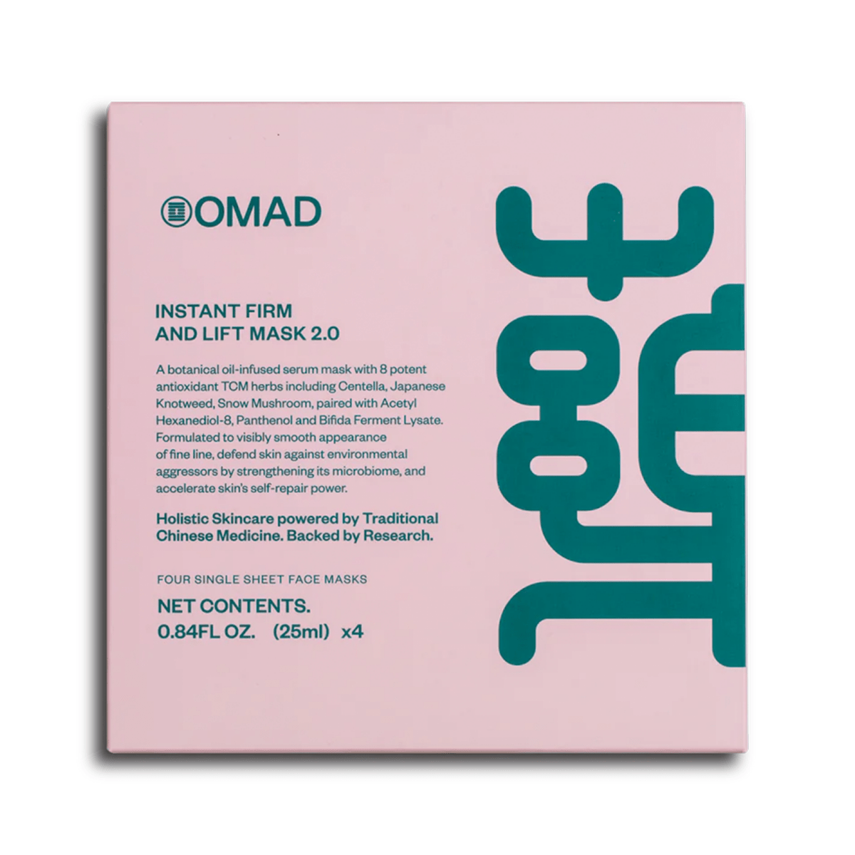 Instant Firm and Lift Sheet Mask 2.0 - OMAD - Beauties Lab