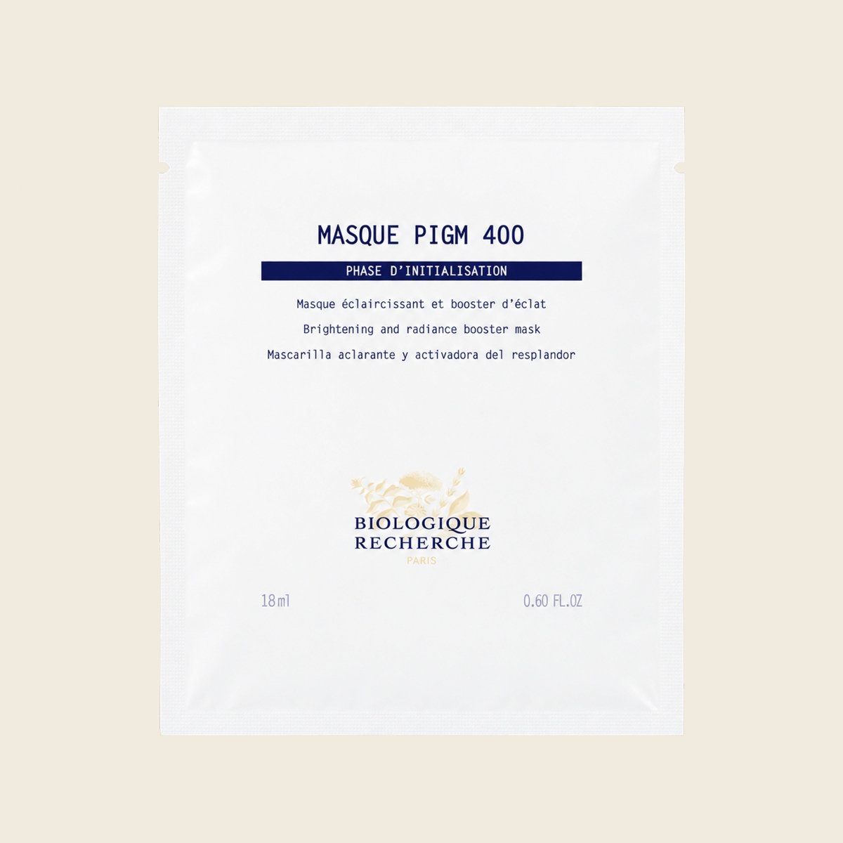 Masque PIGM400 - Biologique Recherche - Beauties Lab