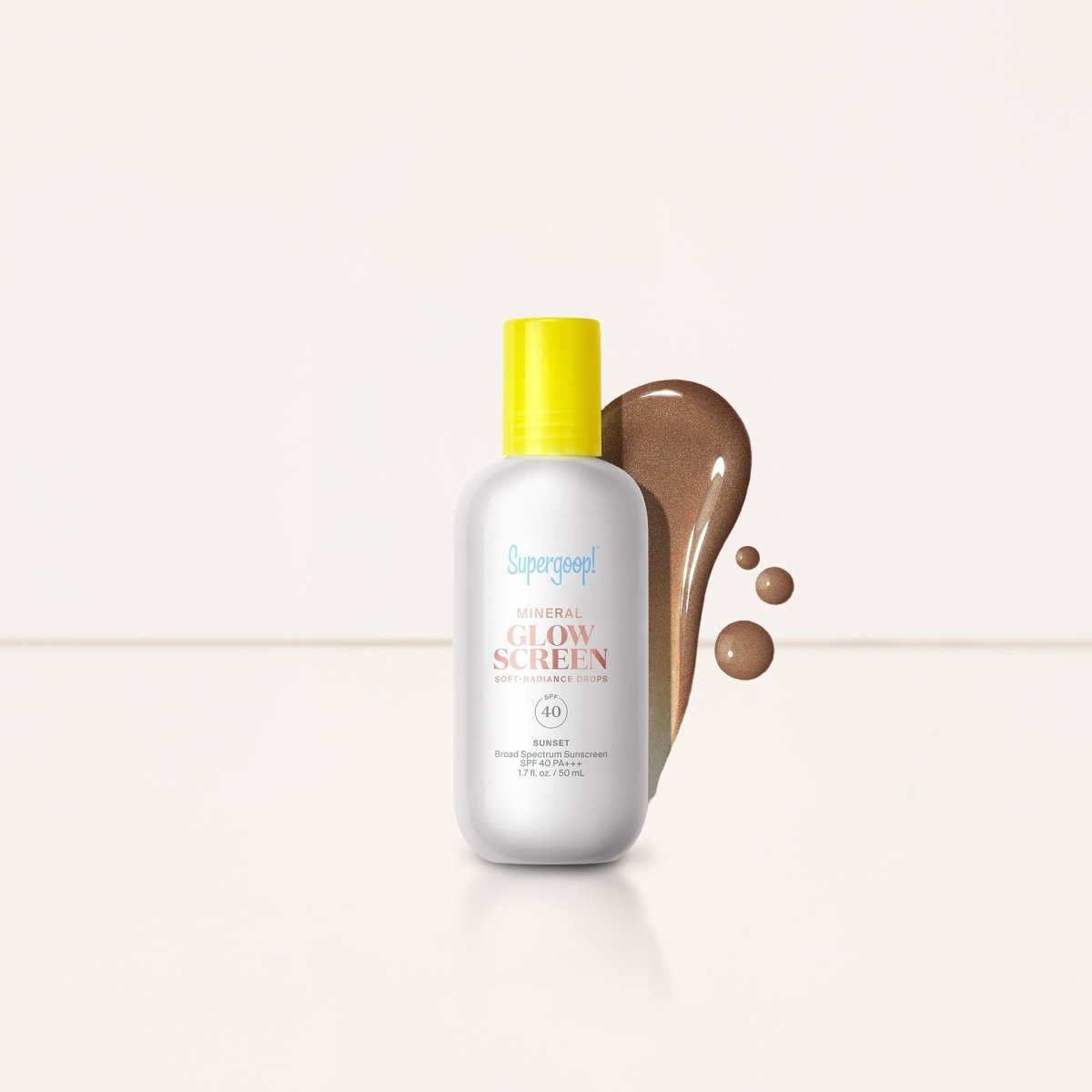 Mineral Glowscreen Soft-Radiance Drops SPF 40 - Supergoop - Beauties Lab