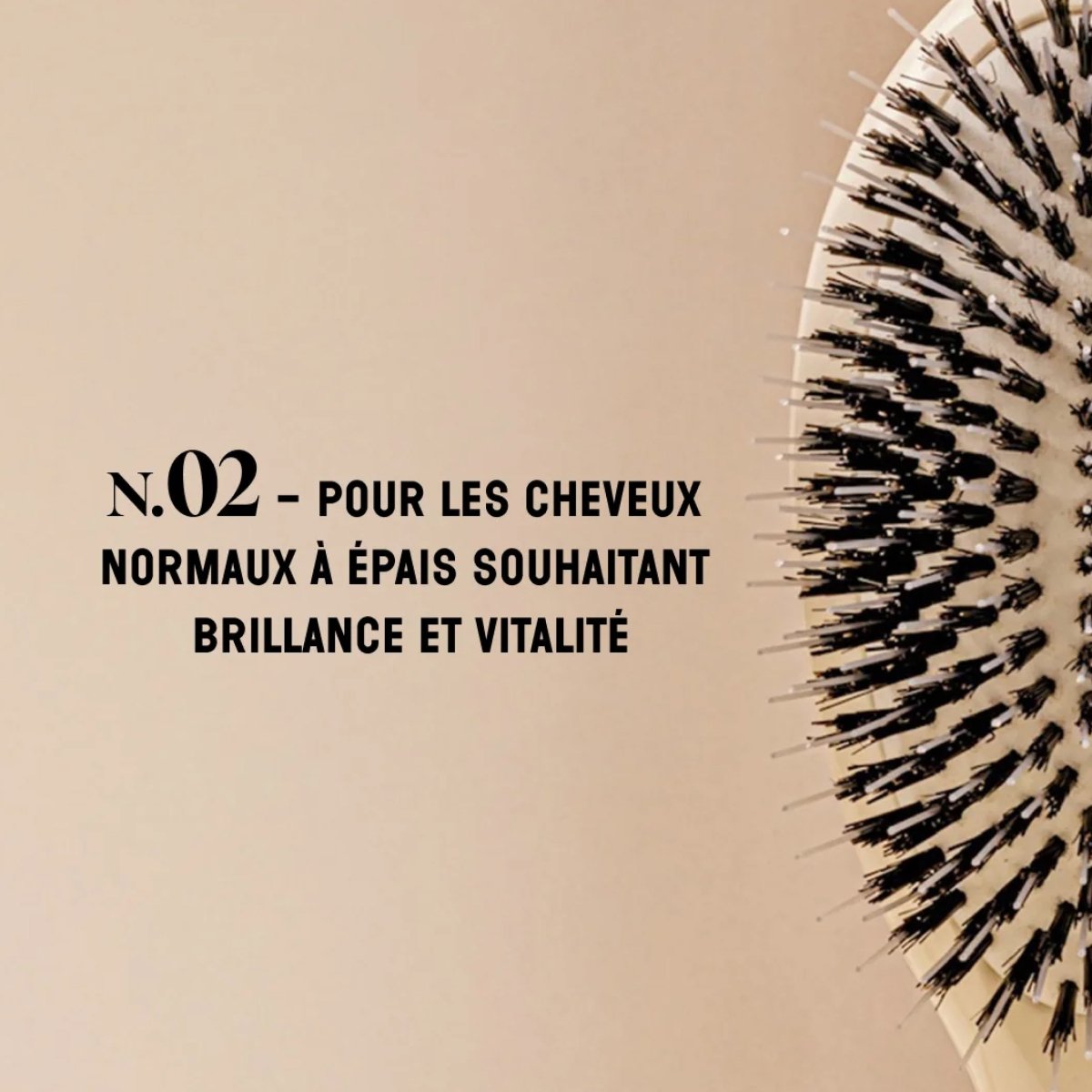 N.02 The Essential Detangling & Care Brush - La Bonne Brosse - Beauties Lab