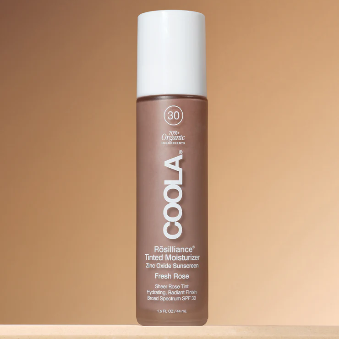 Organic Mineral Tinted Moisturizer Rosilliance SPF 30 - Coola - Beauties Lab