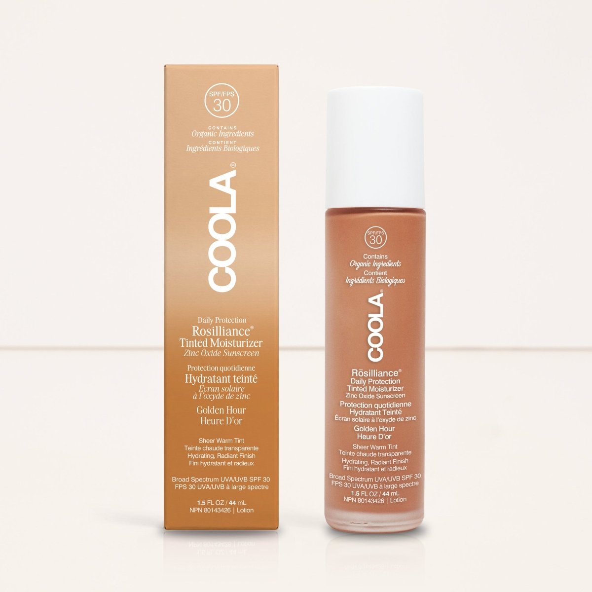 Organic Mineral Tinted Moisturizer Rosilliance SPF 30 - Coola - Beauties Lab