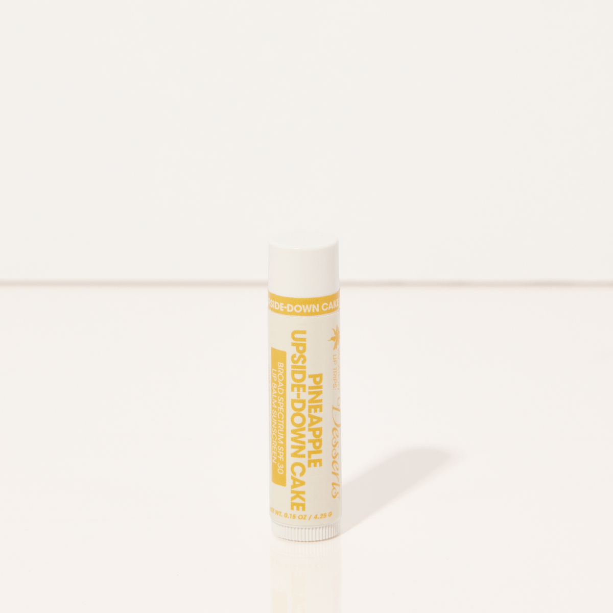 Pineapple Upside - Down Cake SPF 30 Lip Balm Sunscreen - Vacation - Beauties Lab