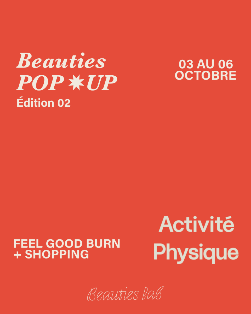 POP UP : Beauties Lab X Activité Physique - Beauties Lab - Beauties Lab