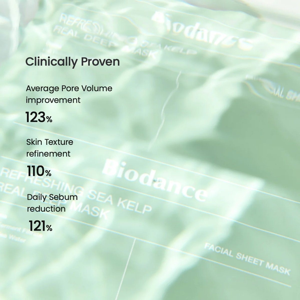Refreshing Sea Kelp Real Deep Mask - Biodance - Beauties Lab