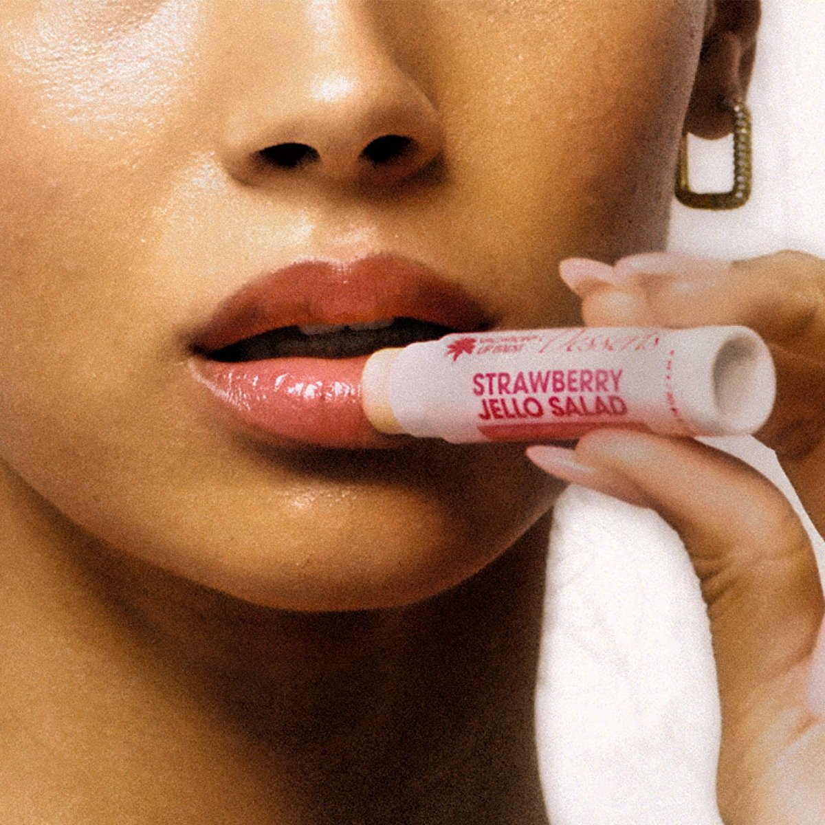 Strawberry Jello Salad SPF 30 Lip Balm Sunscreen - Vacation - Beauties Lab