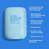 The Melt Stick Mineral SPF 50 - Dune Suncare - Beauties Lab