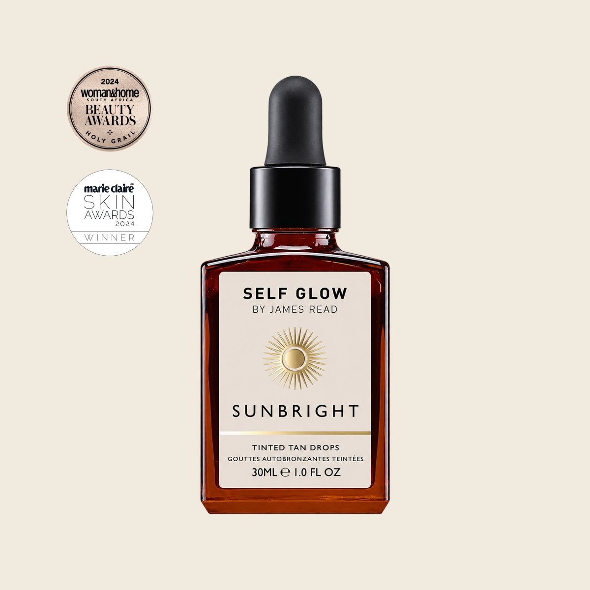 Tinted Tan Drops - Self Glow by James Read - Beauties Lab
