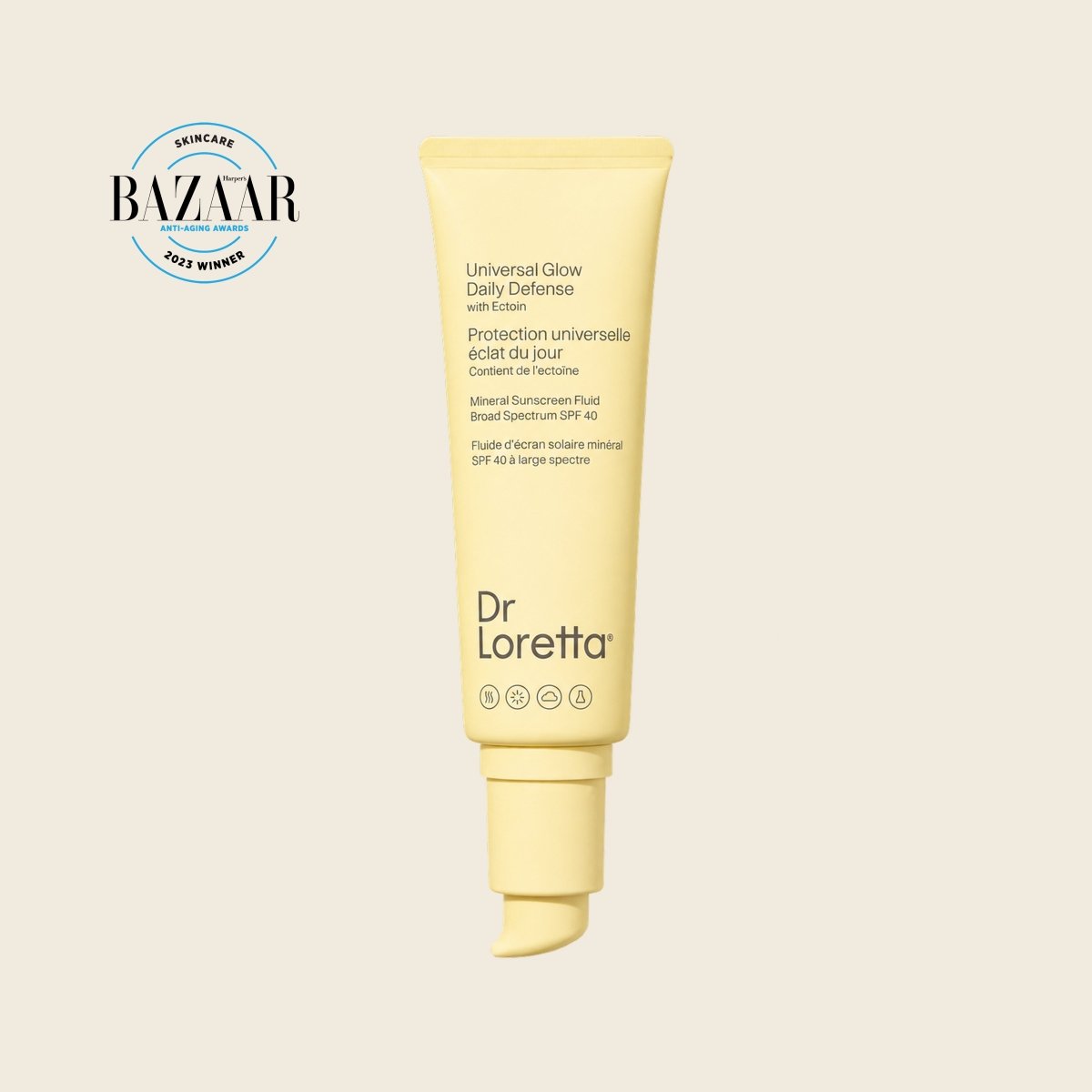 Universal Glow Daily Defense Mineral Sunscreen SPF 40 - Dr Loretta - Beauties Lab