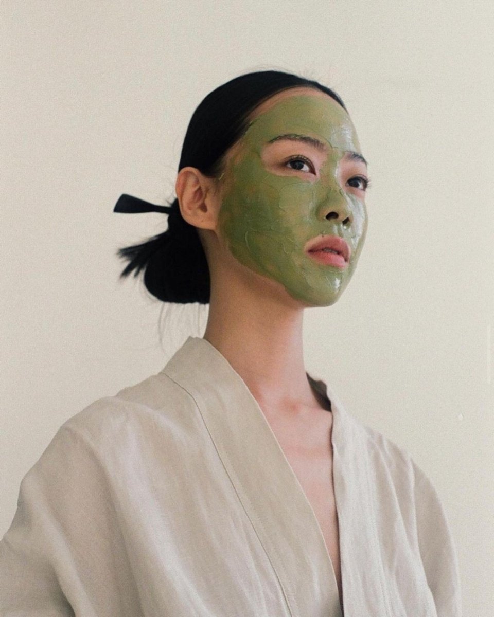 Vegan Matcha Gentle Mud Cream Mask - Hyeja Skincare - Beauties Lab