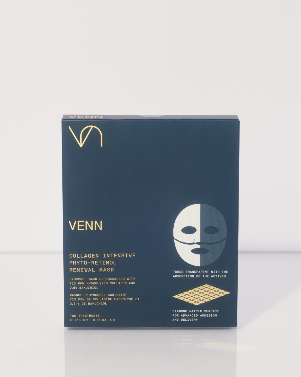 2-Pack Collagen Intensive Phyto-Retinol Sheet Mask - VENN Skincare - Beauties Lab