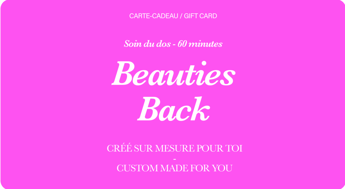 Digital Gift Card: Customized Treatment - Beauties Lab - Beauties Lab
