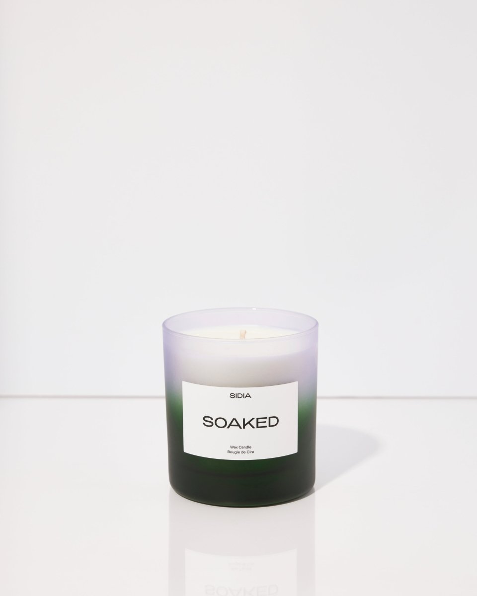 SOAKED Scented Candle - SIDIA - Beauties Lab